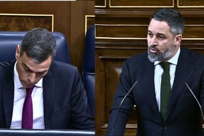 Abascal averg&uuml;enza al &lsquo;necr&oacute;filo&rsquo; S&aacute;nchez por hacerse fotos con tibias y cr&aacute;neos