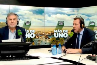 Carlos Alsina y &Oacute;scar Puente.