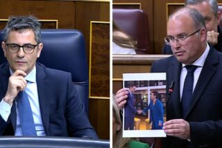 Tellado apabulla a Bola&ntilde;os al mostrarle la foto del pacto de la verg&uuml;enza con Bildu: &ldquo;&iexcl;Vais juntos de la mano!&rdquo;