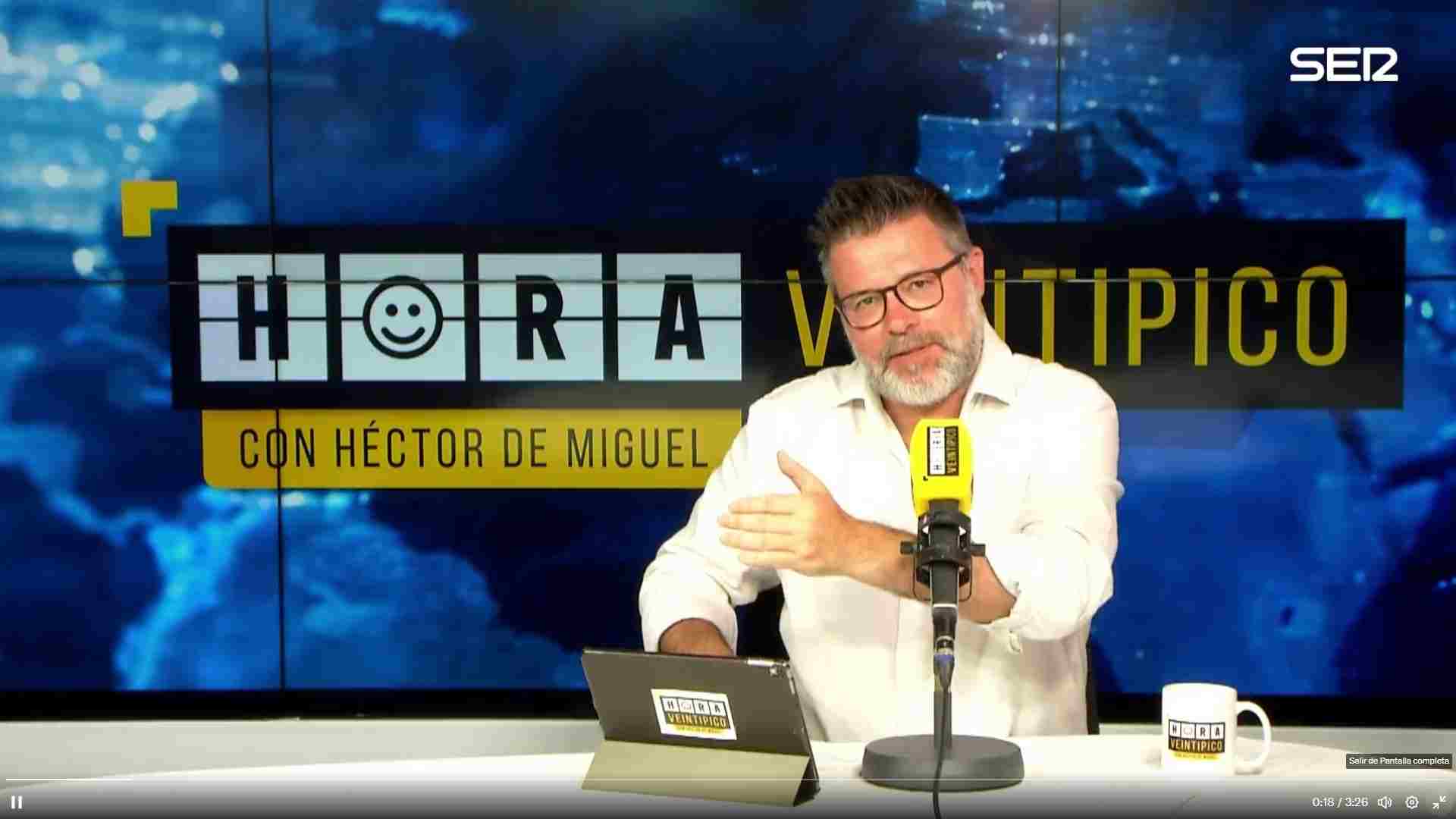H&eacute;ctor de Miguel. 