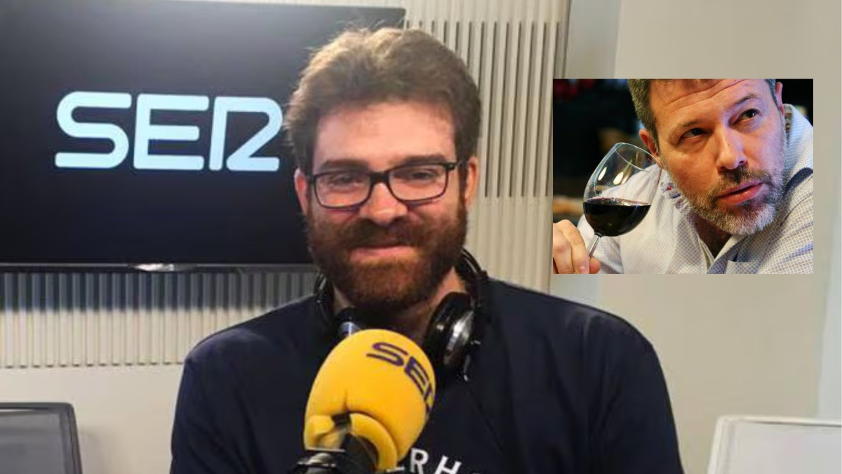 Jorge Moruno (MAS MADRID) y Queque, en Cadena SER