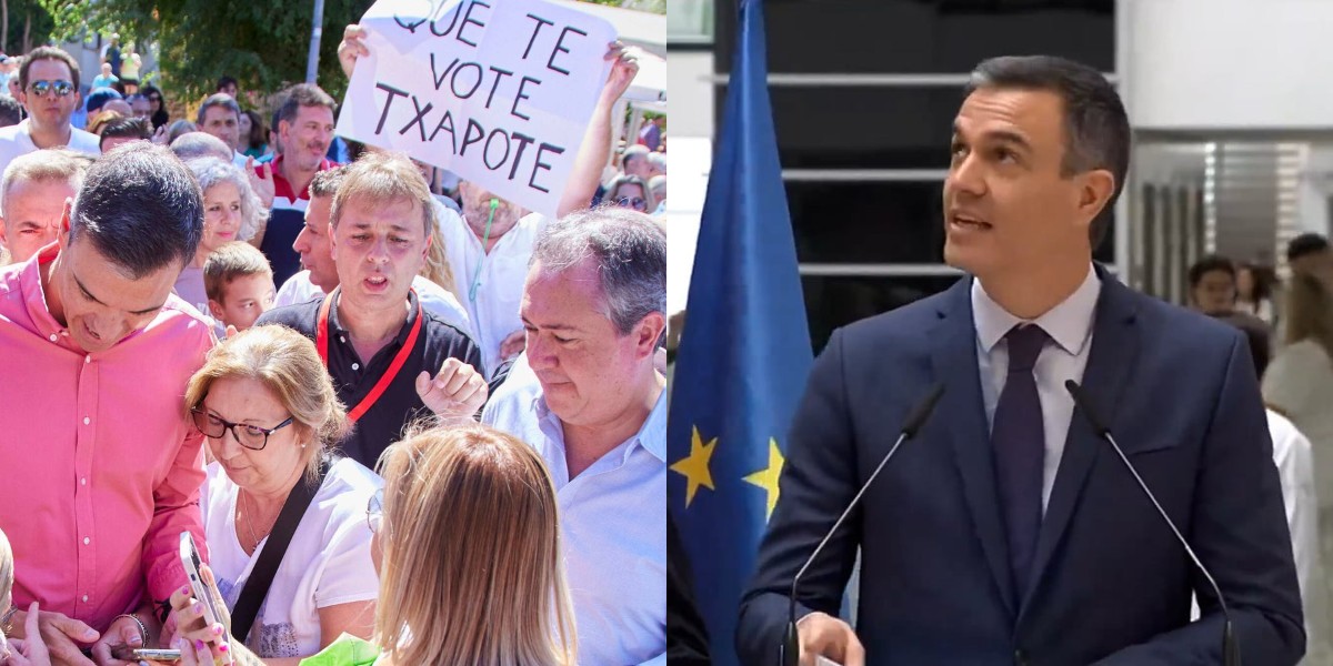 Pedro S&aacute;nchez, donde va....acaba abucheado.