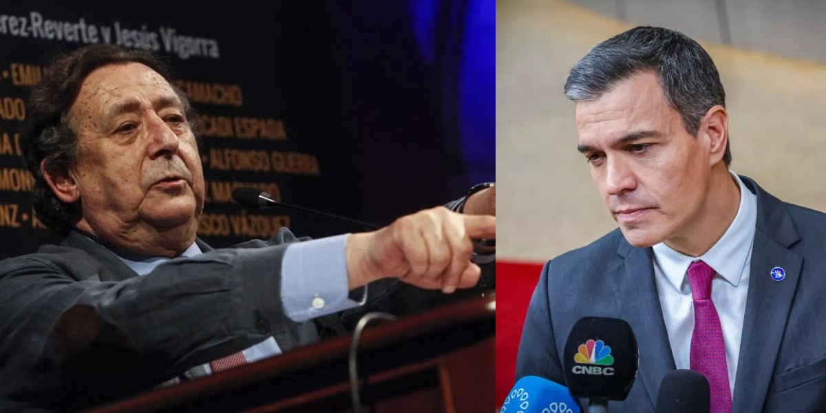 Alfonso Ussía y Pedro Sánchez.