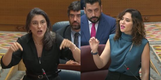 Manuela Bergerot e Isabel Díaz Ayuso.