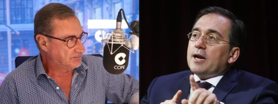 Carlos Herrera y Jos&eacute; Manuel Albares.