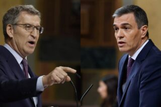 Alberto N&uacute;&ntilde;ez Feij&oacute;o y Pedro S&aacute;nchez.