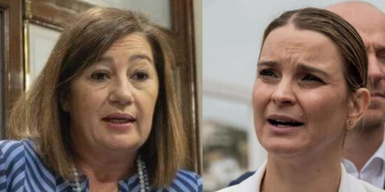 Francina Armengol (PSOE) y Marga Prohens (PP)