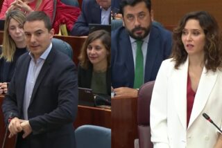 Juan Lobato e Isabel D&iacute;az Ayuso.