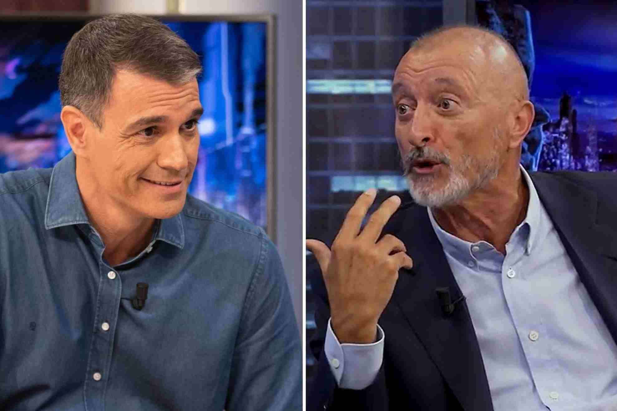 Pedro S&aacute;nchez y Arturo P&eacute;rez-Reverte.