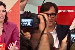 Marta Nebot se marca dos minutos en TVE al m&aacute;s puro estilo groupie con Illa