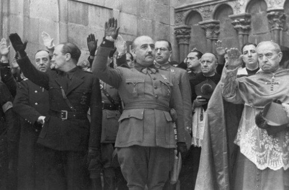 El Vaticano con Francisco Franco