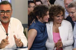 Carlos Herrera y la c&uacute;pula del PP.