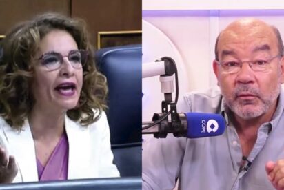 Mar&iacute;a Jes&uacute;s Montero y &Aacute;ngel Exp&oacute;sito.