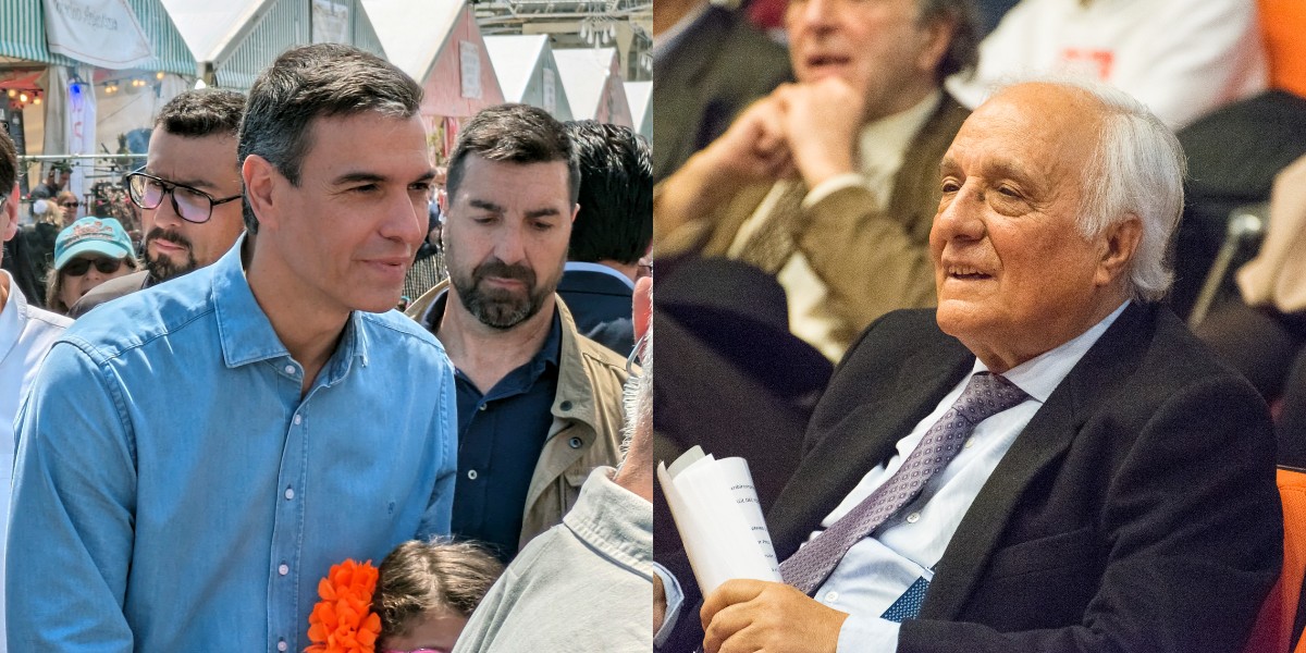 Pedro Sánchez y Raúl del Pozo.