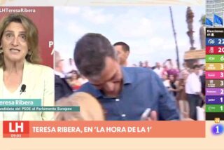 Teresa Ribera vive en otra galaxia y vende en TVE como &eacute;xito electoral lo que es un hundimiento para el PSOE