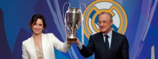 D&iacute;az Ayuso rinde homenaje al Real Madrid tras ganar su 15&ordf; Champions