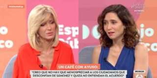 Susanna Griso e Isabel D&iacute;az Ayuso.