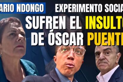 "&iexcl;Saco de mierda!" El colosal experimento de Bertrand Ndongo insultando a varios pol&iacute;ticos como hace &Oacute;scar Puente