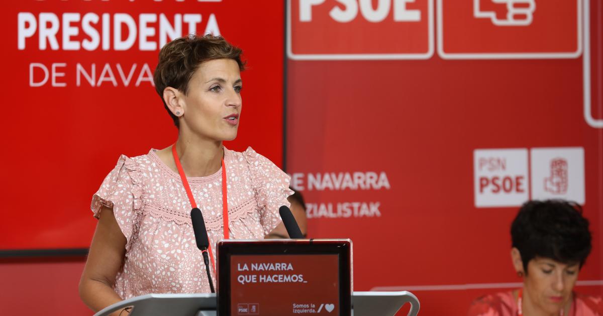María Chivite.