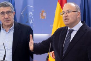 Patxi L&oacute;pez y Miguel Tellado.