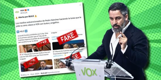 Vox desmonta un bulo propagado por los medios palmeros de S&aacute;nchez contra el partido de Abascal