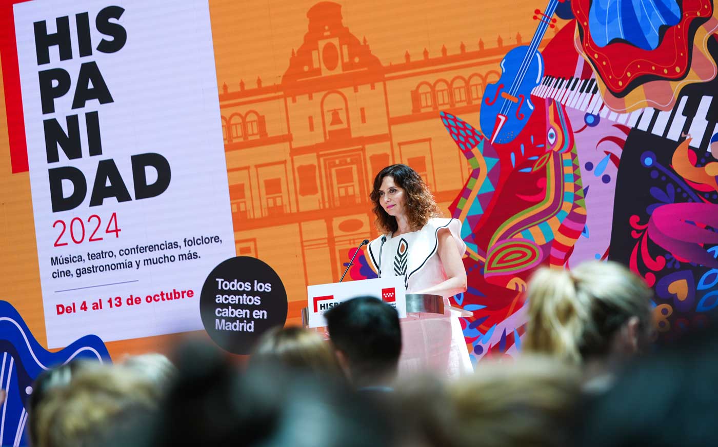 D&iacute;az Ayuso presenta Hispanidad 2024: &ldquo;El encuentro de dos mundos es lo mejor que nos ha pasado en nuestra Historia&rdquo;