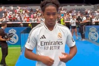 Endrick fue presentado como nuevo jugador del Real Madrid
