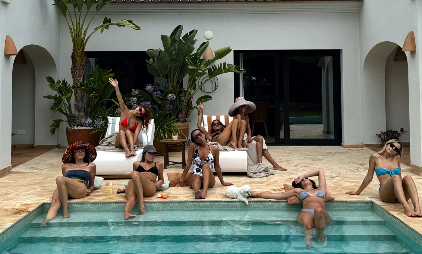 El retiro 'top' de las celebrities Anna Padilla, Marta Riumbau, Anita Matamoros...