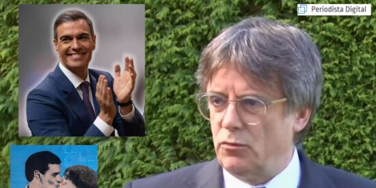 Puigdemont alardea de su burla al Estado espa&ntilde;ol mientras el socialista S&aacute;nchez sigue tirado a la bartola