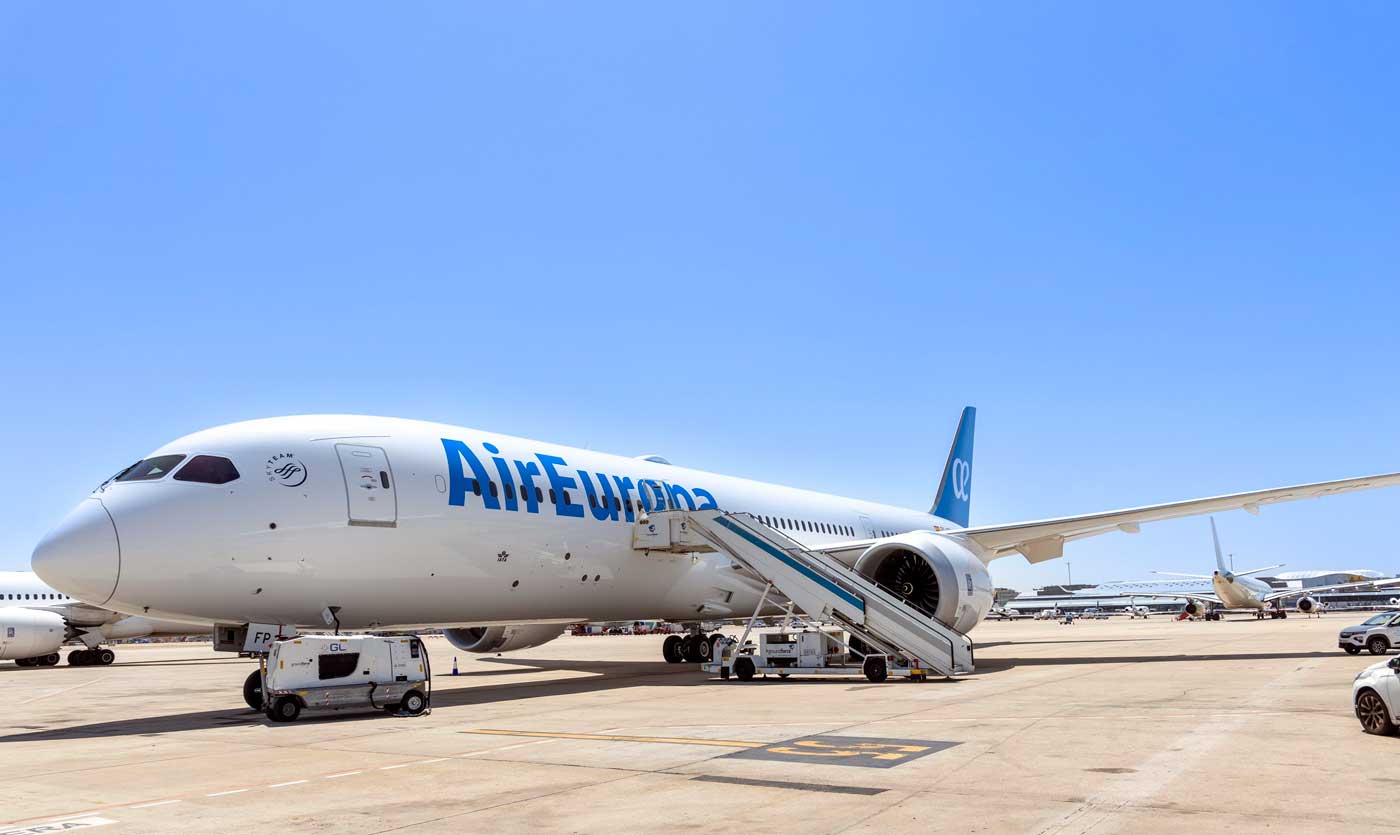 Air Europa incorpora un nuevo Boeing 787-9 a su flota de largo radio