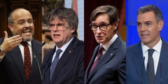 Los imperdibles 7 minutos del l&iacute;der del PP catal&aacute;n sobre Puigdemont noquean a S&aacute;nchez, Illa y al PSOE