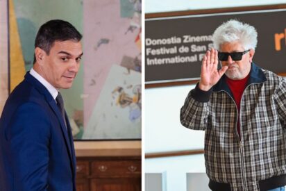 Pedro Almodóvar vuelve a rendirse al ‘régimen’ peloteando a Sánchez: “Mr. Handsome”