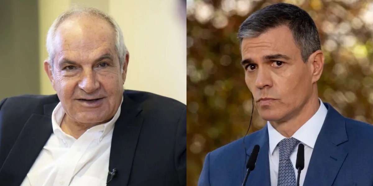 Antonio Caño y Pedro Sánchez.