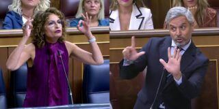 Juan Bravo (PP) no se deja pisotear por la lenguaraz Mar&iacute;a Jes&uacute;s Montero: "&iexcl;No nos amenace!"