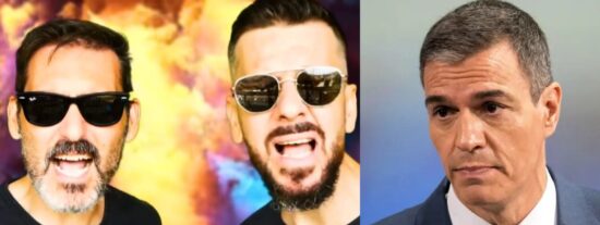 Los Meconios y Pedro S&aacute;nchez.