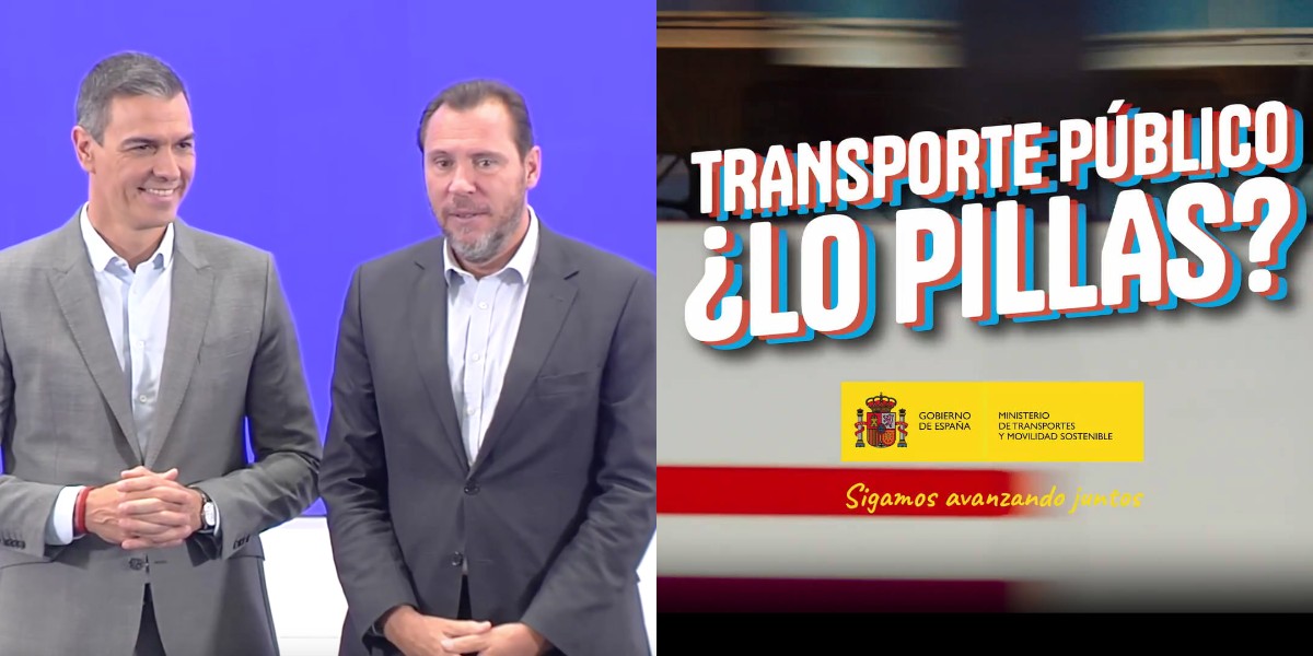 Óscar Puente, atropellado por su campaña para fomentar el transporte público: "¡Y tú en un Mercedes de 170.000 euros!"