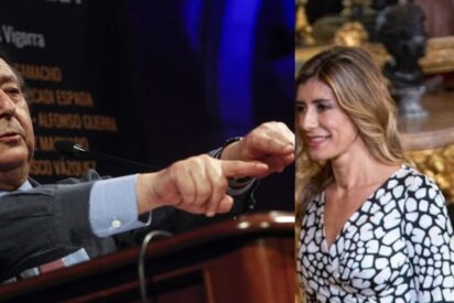 Alfonso Ussía, Begoña Gómez y Pedro Sánchez.