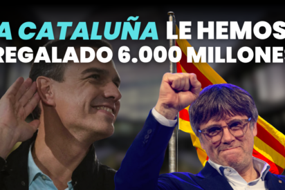 A CATALU&Ntilde;A LE HEMOS REGALADO 6.000 MILLONES EN 2023