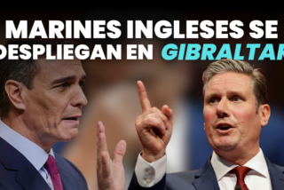Marines ingleses se despliegan en Gibraltar