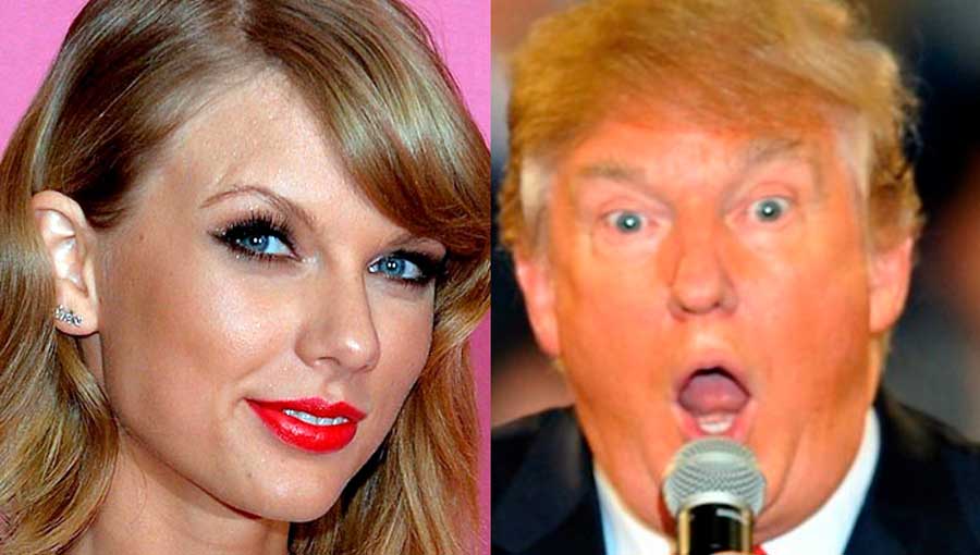 Trump declara su odio a Taylor Swift
