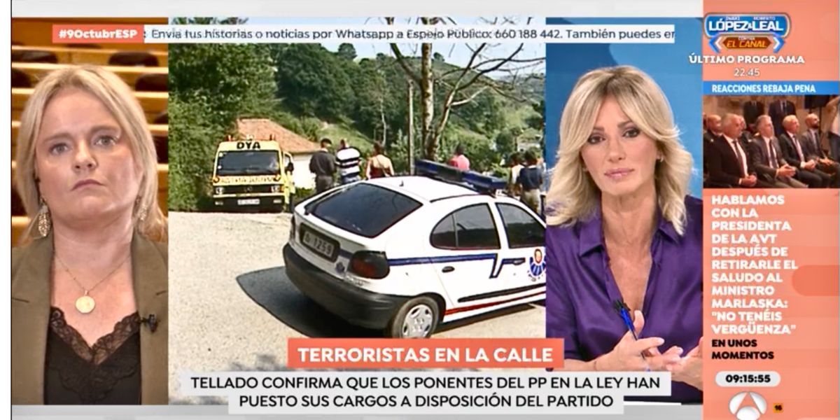 Marimar Blanco hiela la sangre a Susanna Griso con la ‘ley Txapote’: “Se podrá tomar las uvas en casa mientras mi hermano está bajo tierra”