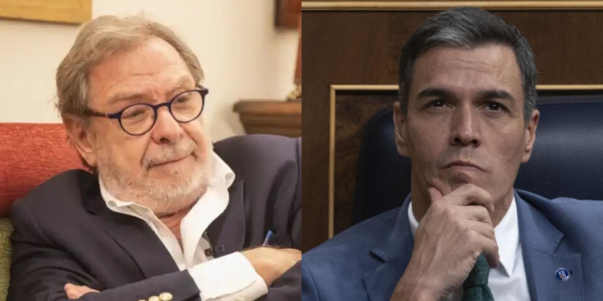 Juan Luis Cebrián y Pedro Sánchez.