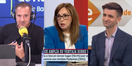 José Miguel Contreras, Angélica Rubio y José Pablo López.