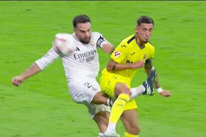 Carvajal se lesiona en este choque con Yeremi Pino