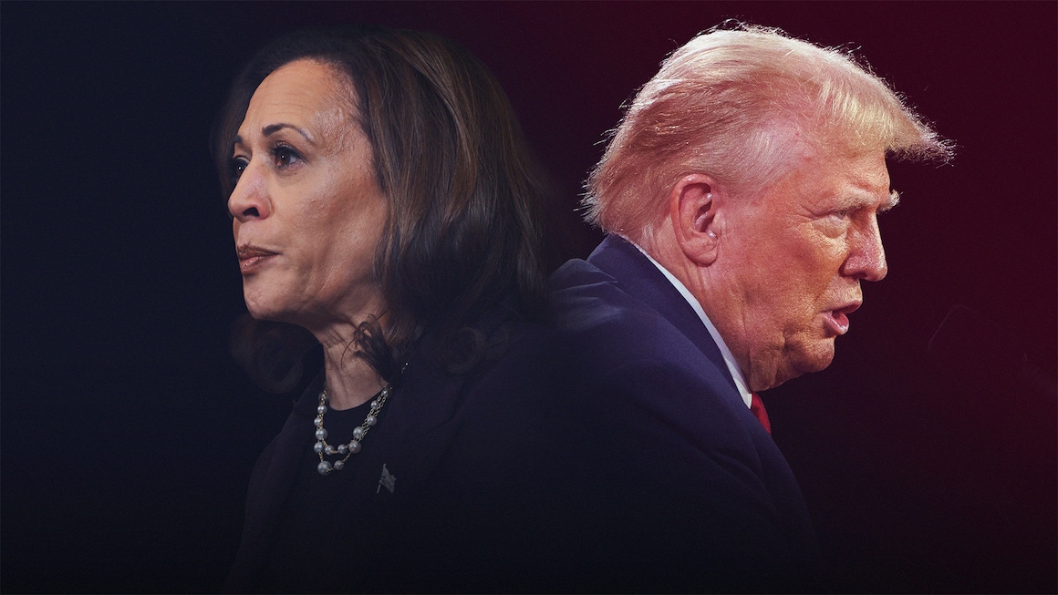 Kamala Harris contra Donald Trump