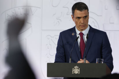 Pedro Sánchez, en el ojo del huracán.