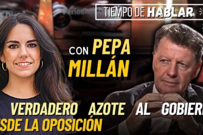 Golpe de Pepa Mill&aacute;n (VOX) con Alfonso Rojo al ment&oacute;n de S&aacute;nchez: "Es la institucionalizaci&oacute;n de la corrupci&oacute;n"