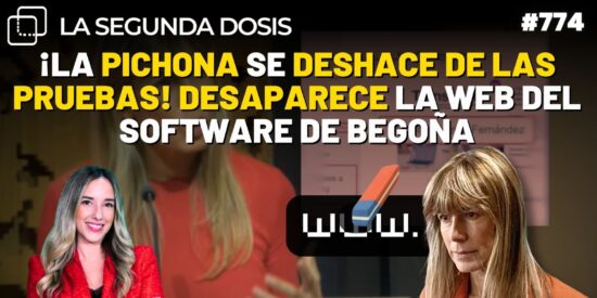 &iexcl;La pichona se deshace de las pruebas! Desaparece la web del software de Bego&ntilde;a