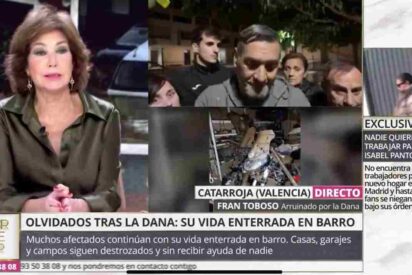Un afectado por la DANA denuncia con Ana Rosa los obst&aacute;culos que el Gobierno S&aacute;nchez pone a los efectivos de la UME