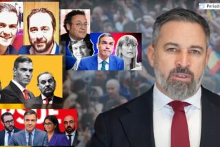 Abascal (VOX) contra la megacorrupci&oacute;n del PSOE, 'la Rosa Nostra'